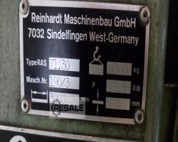Maschine: U u Abkantbank