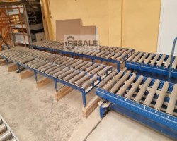 Maschine: DIVERSE u Schwerlast-Rollenbahnanlage Türelemente-Fertigung