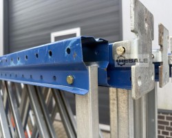 Maschine: ARESTANT AS lenght 19,85 lfm. Palettenregale