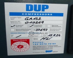 Maschine: ATLAS COPCO GA132FF 