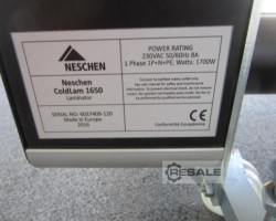 Maschine: NESCHEN COLDLAM 1650 LAMINATOR
