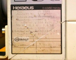 Maschine: HERAEUS (THERMO FISHER) UT 6060 - 300°C – 52 L Trockenöfen