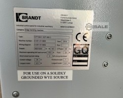 Maschine: BRANDT KDF 440C Kantenanleimmaschinen