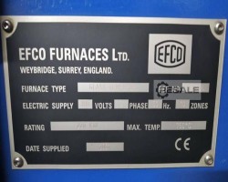 Maschine: EFCO FURNACES Glass Temperer C Glas-Vorspannanlage 220 kW