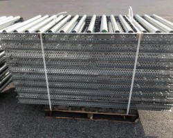 Maschine:   Palettenrollenbahn, Fördertechnik, Förderstrecke 89cm breit