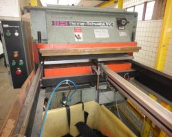 Maschine: HERMAN SCHWABE Die Cutting Press Presse