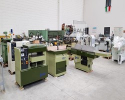 Maschine: SCM F520 + S520 + T130 Abrichthobelmaschinen