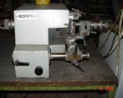 Maschine: SCRIPTA Stichelschleifmaschine SO S1 Bohrerschleifmaschine  Stichel