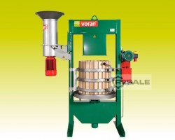 Maschine: VORAN MASCHINEN GMBH 100K RM1,5 Korbpresse 100K mit Raetzmuehle RM1,5