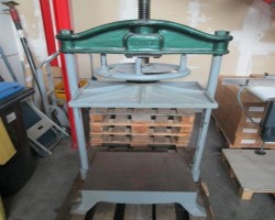 Maschine: KRAUSE  Stockpresse