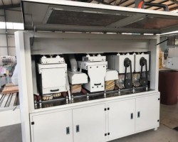 Maschine: WOODLAND MACHINERY SK-1000-P6 Pinsel-Schleifmaschine