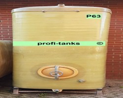 Maschine:   P63 Polyestertank 4.000 L GFK-Tank stehend