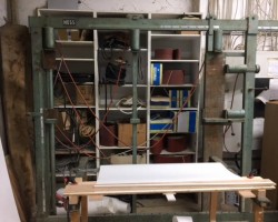 Maschine: HESS  Rahmenpresse