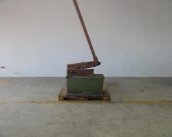 Maschine: PEDDINGHAUS Peddinghaus 4 BR 8 Hebelschere Stabstahlschere Rohrschere