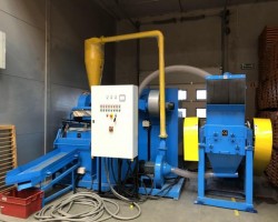 Maschine: REGALUX QJF-600 Kabelgranulieranlagen