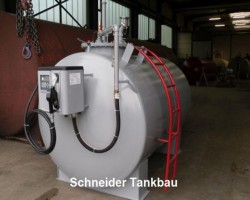 Maschine:   Dieseltankstelle Stahltank Tankanlage doppelwandig