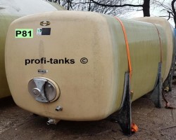 Maschine: SPEIDEL  P81 Polyestertank 6.000 L GFK-Tank Wassertank