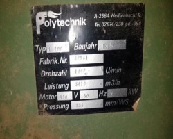 Maschine: POLYTECHNIK L 200 Ventilator