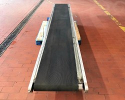 Maschine:   Gurtförderer, Steigförderer, Förderband 3,7 Meter