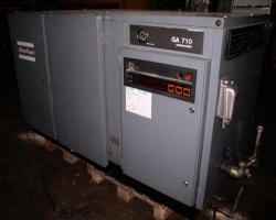 Maschine: ATLAS-COPCO GA 710 W Schraubenkompressor