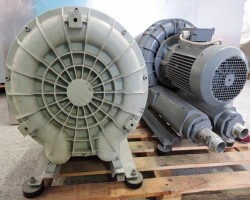 Maschine: ATB Seitenkanalverdichter Druckluft-, Vakuum- und Thermoformmaschinen