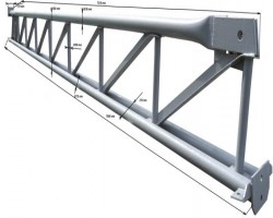 Maschine: CZ 7600 x 580 Stahl Träger
