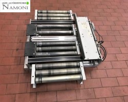 Maschine: MANNESMANN DEMAG Pusher Rollenbahnumsetzer Umsetzer Förderbahnumsetzer