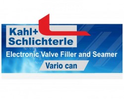 Maschine: KAHL + SCHLICHTERLE Vario Can Can filler and seamer