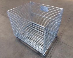 Maschine: REGALUX 1200x800x950mm  Gitterbox klappbar verzinkt