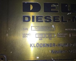 Maschine: DEUTZ SBV 540 