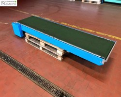 Maschine: OVERBECK  Gurtförderer Förderband Gurtband 2,5m