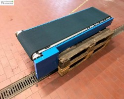 Maschine: OVERBECK  Gurtförderer, Förderband, Gurtband 1,6m
