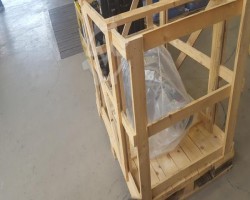 Maschine: BUSCH WV 4500 B Vakuumpumpe Booster Wurzeln Kolbenpumpe