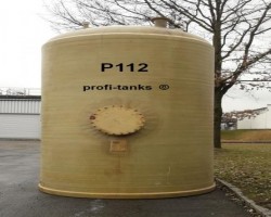 Maschine:   P112 Polyestertank 20.000 L GFK-Tank Flachboden