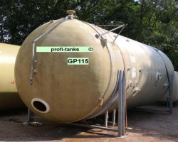 Maschine:   GP115 Polyestertank 40.000 L GFK-Tank Wassertank