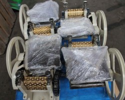 Maschine: HEIDENREICH DRP handbetrieben Walzenprägemaschine