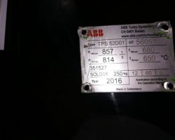Maschine: ABB TPS 52 Turbine