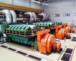 Maschine: MAN B+W 12V48/60 3 X 3OMW 11960KW JAHR 1996 HFO POWER PLANT