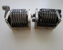 Maschine: LEIBINGER  NUMMERATOREN GERADE, VORWÄRTS, KLEIN