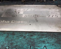 Maschine: MAN B+W APLHA 28/32 Motoren