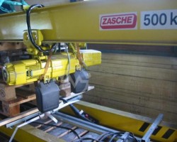 Maschine: ZASCHE GSX 2x500-4,5 Doppel- Saeulenschwenkkran