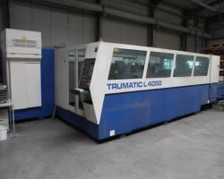 Maschine: TRUMPF Trumatic TC L 4050 - 6 kw Laserschneidemaschinen