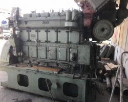 Maschine: MAK 6M 332AK DIESEL ENGINE