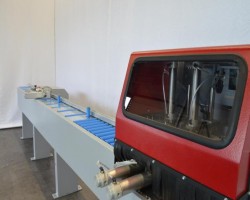 Maschine: ELUMATEC MGS 142 mit Pusher Aluminium - Kreissägeautomat