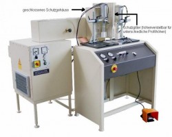 Maschine: GRUM-SCHWENSEN HF 120 Gehrungszusammensetzmaschinen