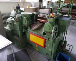 Maschine: SCHWABENTHAN 450mm wide Two Roll mill Laborwalzwerke