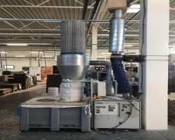 Maschine: LUNDBERG Waste handling system - für Papierkanten