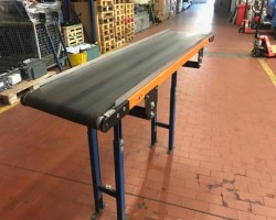 Maschine: SCHULZ  Gurtförderer, Förderband Gurtband 1,7m