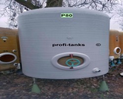 Maschine:   P80 Polyestertank 3.000 Liter GFK-Tank Lagertank