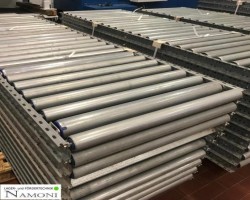 Maschine: SAAR LAGERTECHNIK  Rollenbahn/ Förderband / Palettenrollenbahn/ Förderstrecke